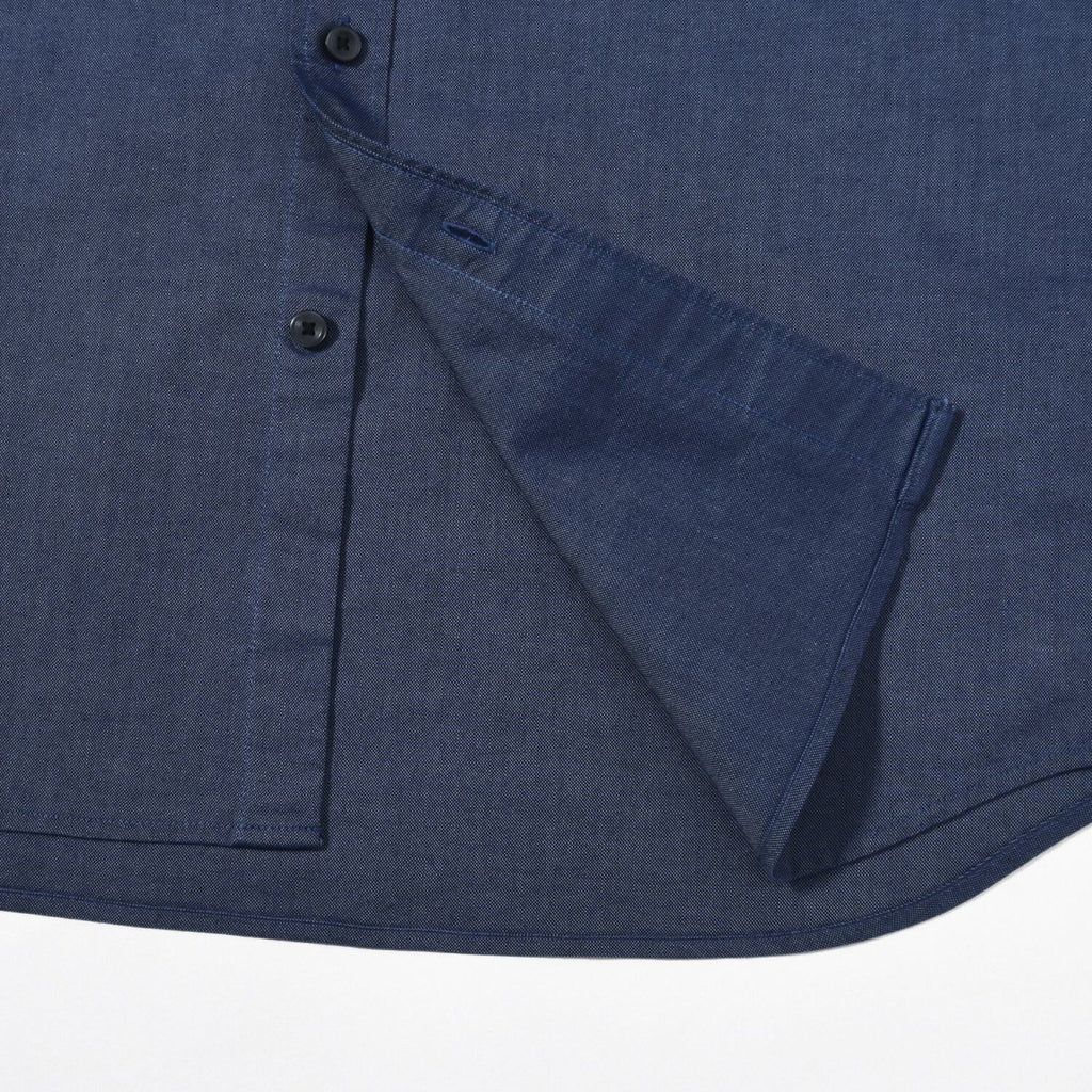 Men's Oxford Long Sleeve Shirt S - Shop Giordano