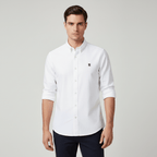 Giordano Men's Oxford Long Sleeve Shirt - Premium Shirts