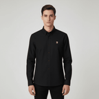 Giordano Men's Oxford Long Sleeve Shirt - Premium Shirts