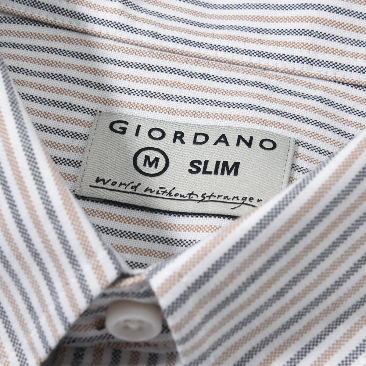 Men's Oxford Long Sleeve Shirt S - Shop Giordano
