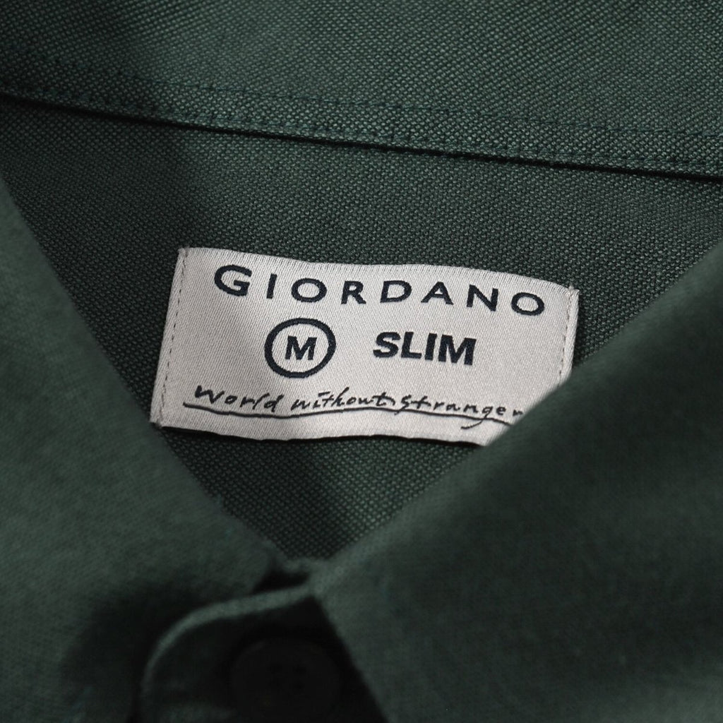 Giordano Men's Oxford Long Sleeve Shirt - Premium Shirts