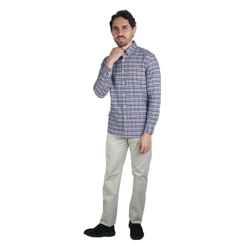 Men's Oxford Long Sleeve Shirt S - Shop Giordano