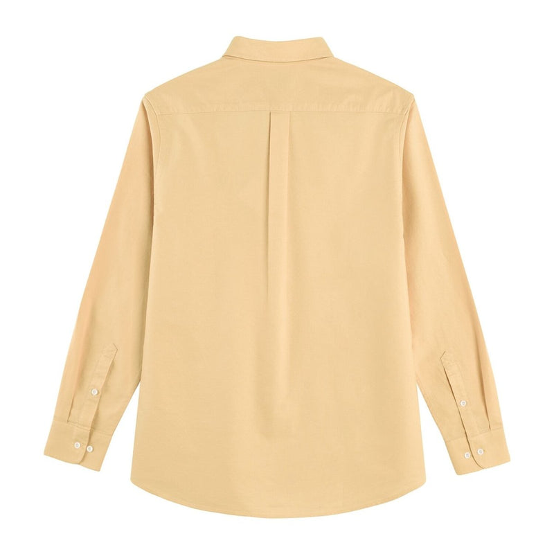 Men's Oxford Long Sleeve Shirt S - Shop Giordano