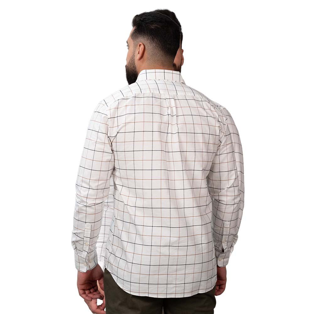 Men's Oxford Long Sleeve Shirt S - Shop Giordano