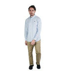 Men's Oxford Long Sleeve Shirt S - Shop Giordano