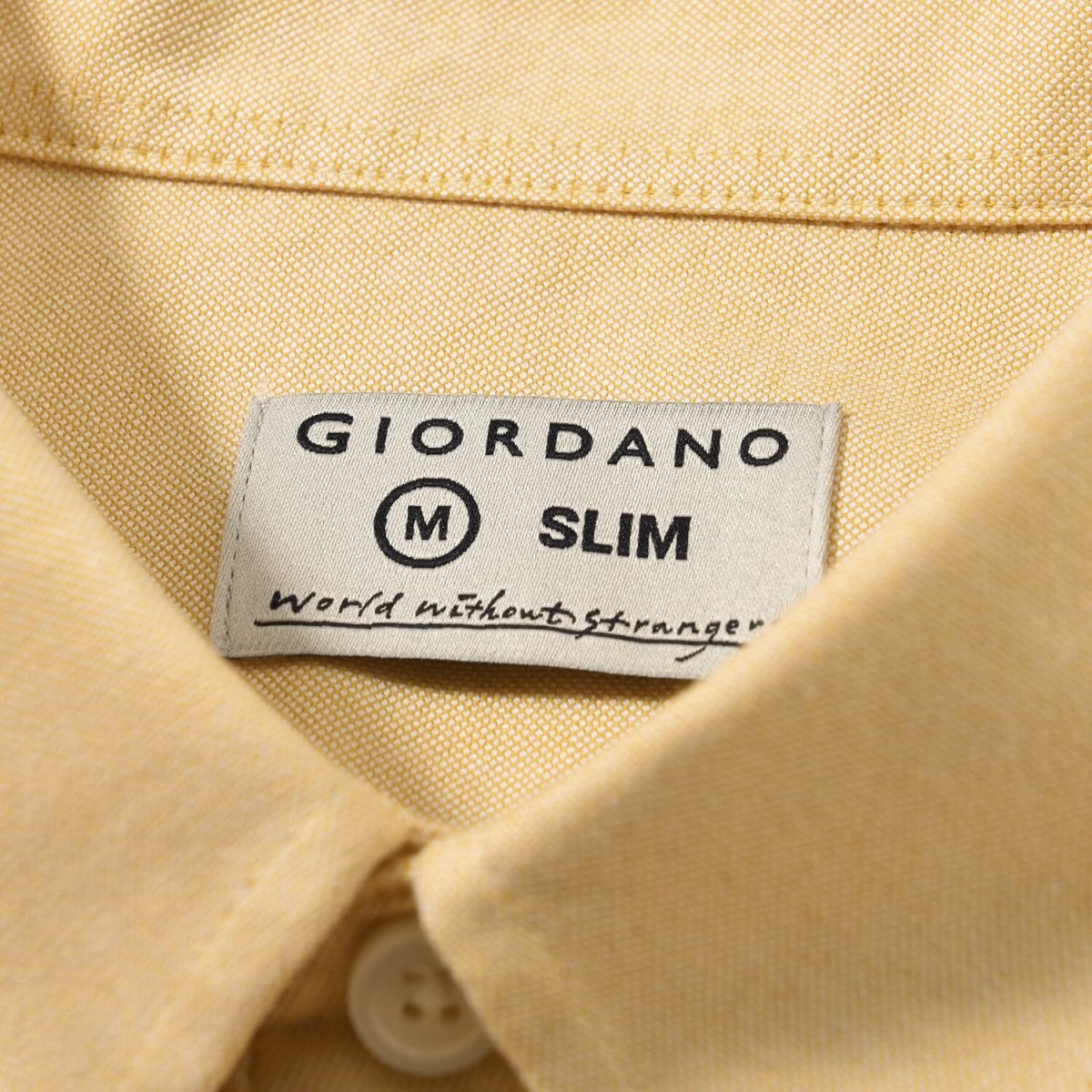 Men's Oxford Long Sleeve Shirt S - Shop Giordano