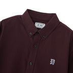 Men's Oxford Long Sleeve Shirt S - Shop Giordano