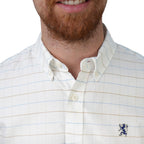 Men's Oxford Long Sleeve Shirt S - Shop Giordano