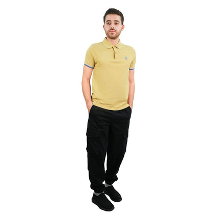 Men's Performance Polo: Classic Piqué, Tipped Collar, Embroidered Detail - Giordano