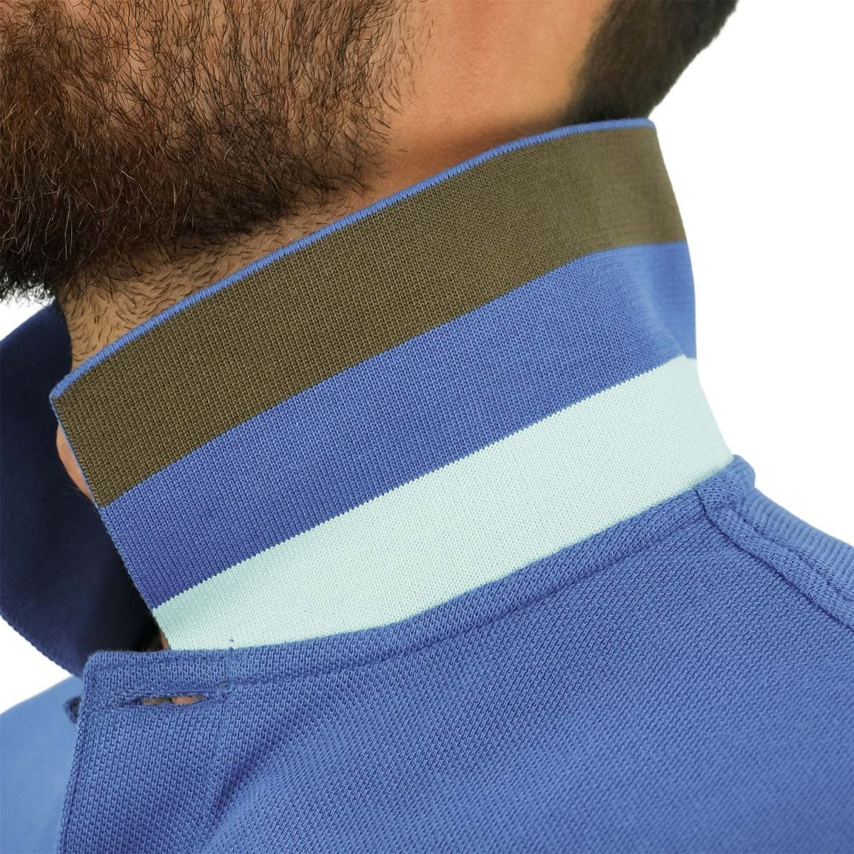 Men's Performance Polo: Classic Piqué, Tipped Collar, Embroidered Detail - Giordano