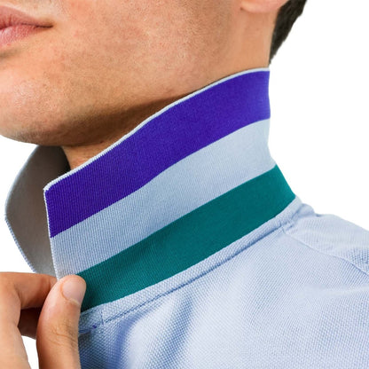 Men's Performance Polo: Classic Piqué, Tipped Collar, Embroidered Detail - Giordano