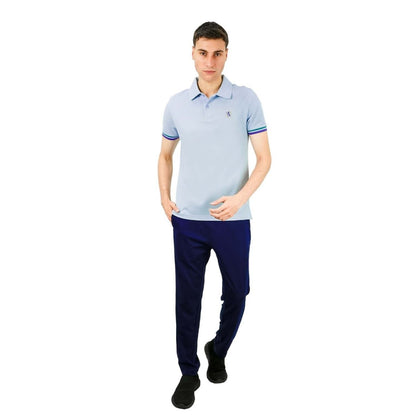 Men's Performance Polo: Classic Piqué, Tipped Collar, Embroidered Detail - Giordano
