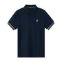 Men's Performance Polo: Classic Piqué, Tipped Collar, Embroidered Detail S - Shop Giordano