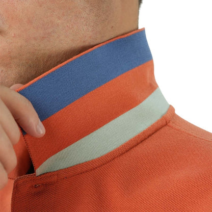 Men's Performance Polo: Classic Piqué, Tipped Collar, Embroidered Detail - Giordano