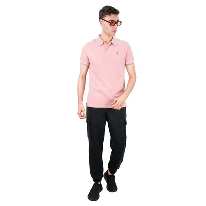 Men's Performance Polo: Classic Piqué, Tipped Collar, Embroidered Detail - Giordano