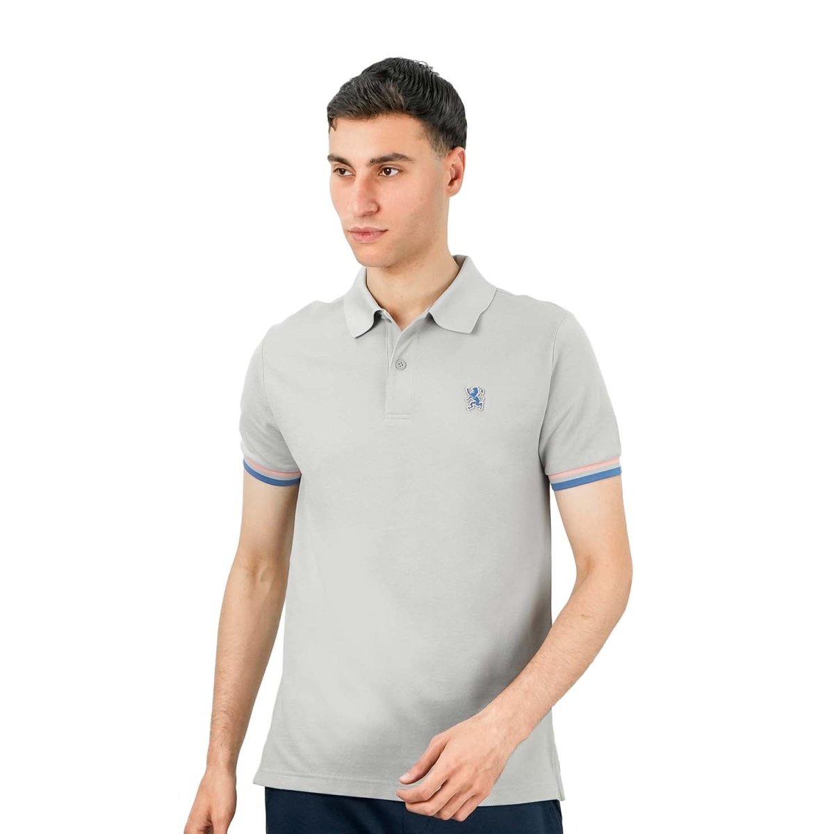 Men's Performance Polo: Classic Piqué, Tipped Collar, Embroidered Detail - Giordano