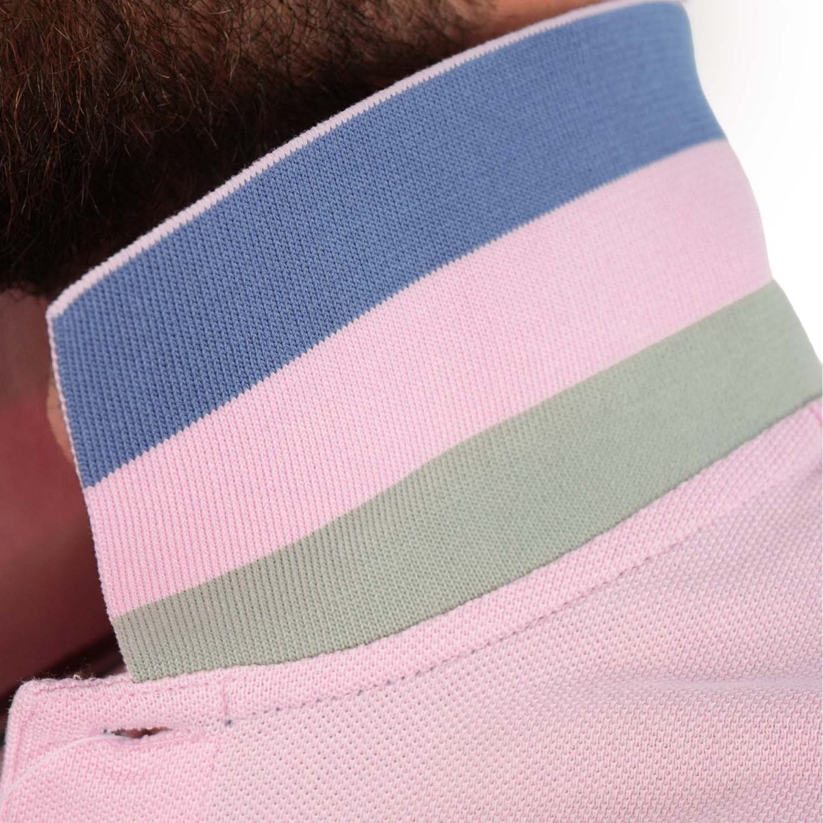Men's Performance Polo: Classic Piqué, Tipped Collar, Embroidered Detail - Giordano