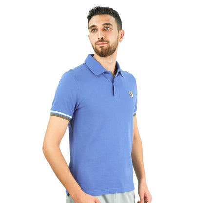Men's Performance Polo: Classic Piqué, Tipped Collar, Embroidered Detail - Giordano