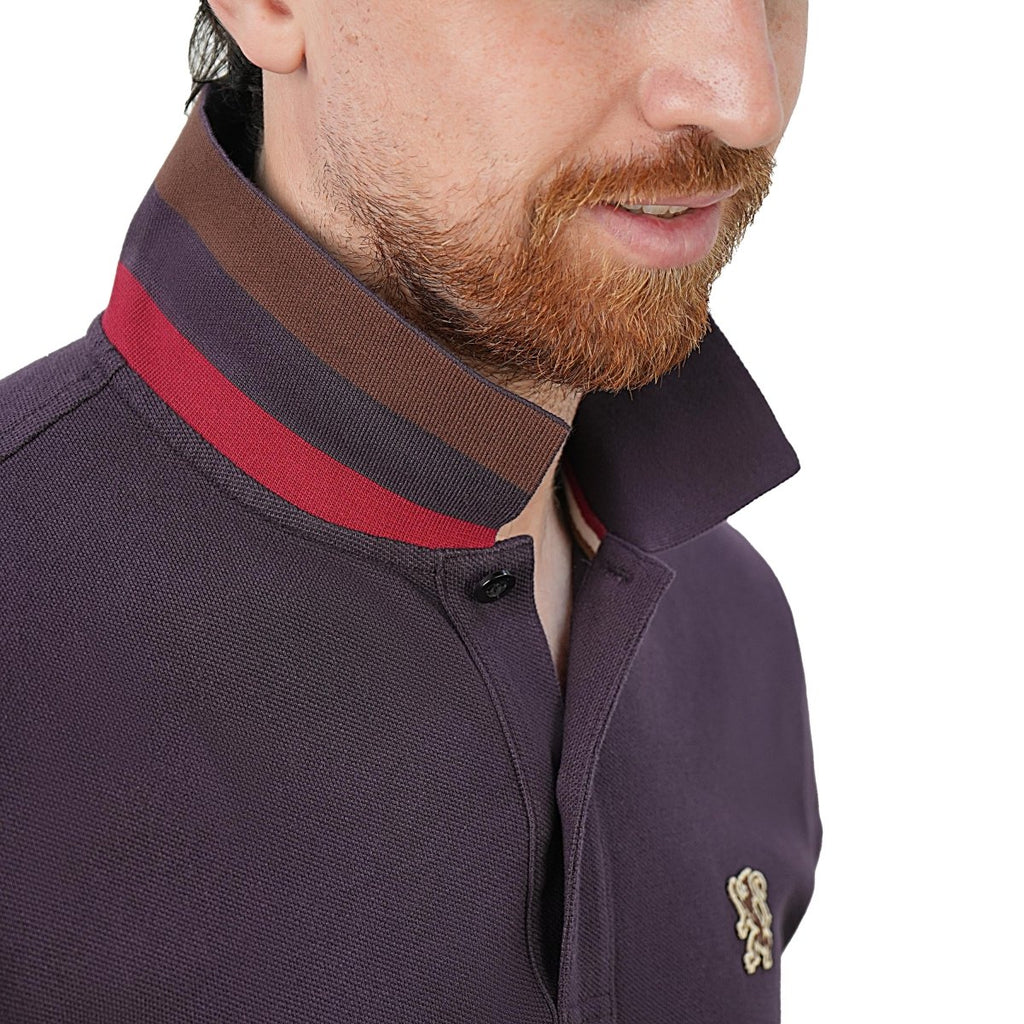 Men's Performance Polo: Classic Piqué, Tipped Collar, Embroidered Detail S - Shop Giordano