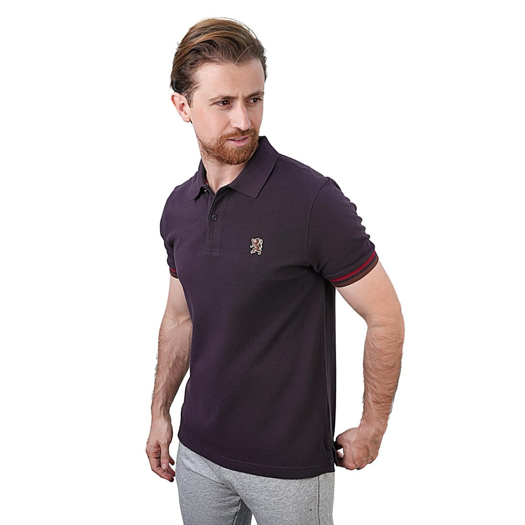 Men's Performance Polo: Classic Piqué, Tipped Collar, Embroidered Detail S - Shop Giordano
