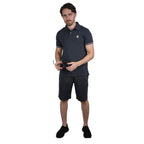 Men's Performance Polo: Classic Piqué, Tipped Collar, Embroidered Detail S - Shop Giordano