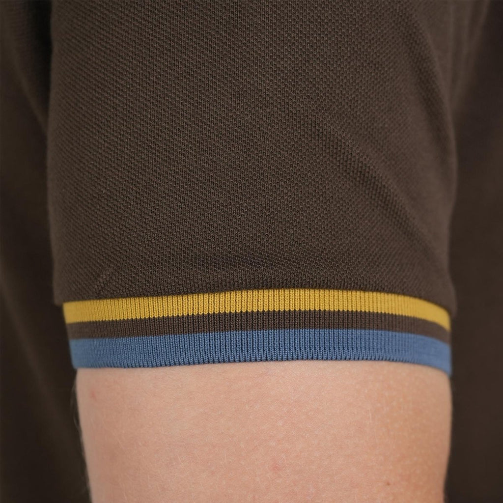 Men's Performance Polo: Classic Piqué, Tipped Collar, Embroidered Detail S - Shop Giordano