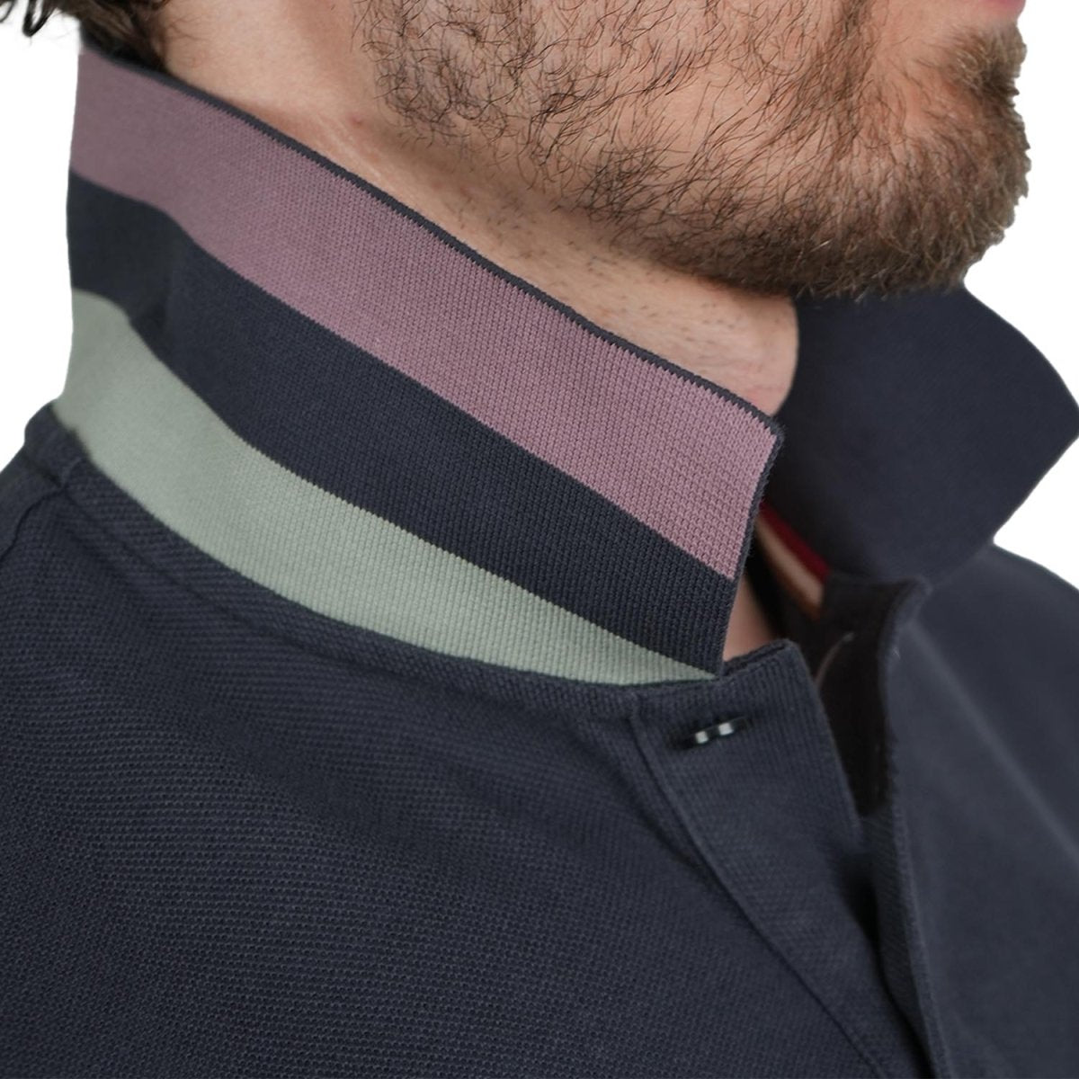 Men's Performance Polo: Classic Piqué, Tipped Collar, Embroidered Detail S - Shop Giordano