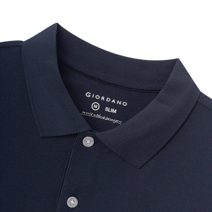 Men's Performance Polo Shirt - Breathable & Comfortable - Giordano