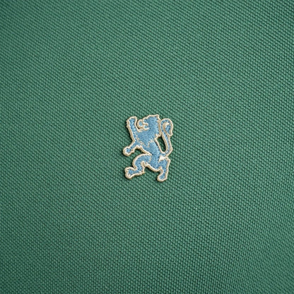 Men's Performance Slim Fit Lion Embroidery Solid Polo - Giordano