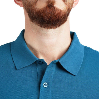 Men's Performance Slim Fit Lion Embroidery Solid Polo - Giordano