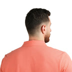 Men's Performance Slim Fit Lion Embroidery Solid Polo S - Shop Giordano