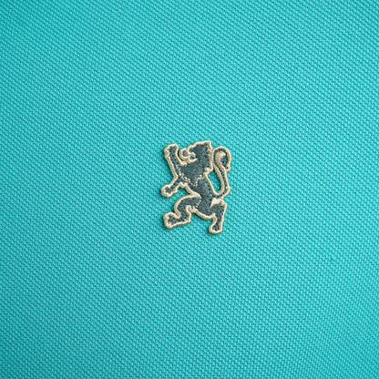 Men's Performance Slim Fit Lion Embroidery Solid Polo - Giordano