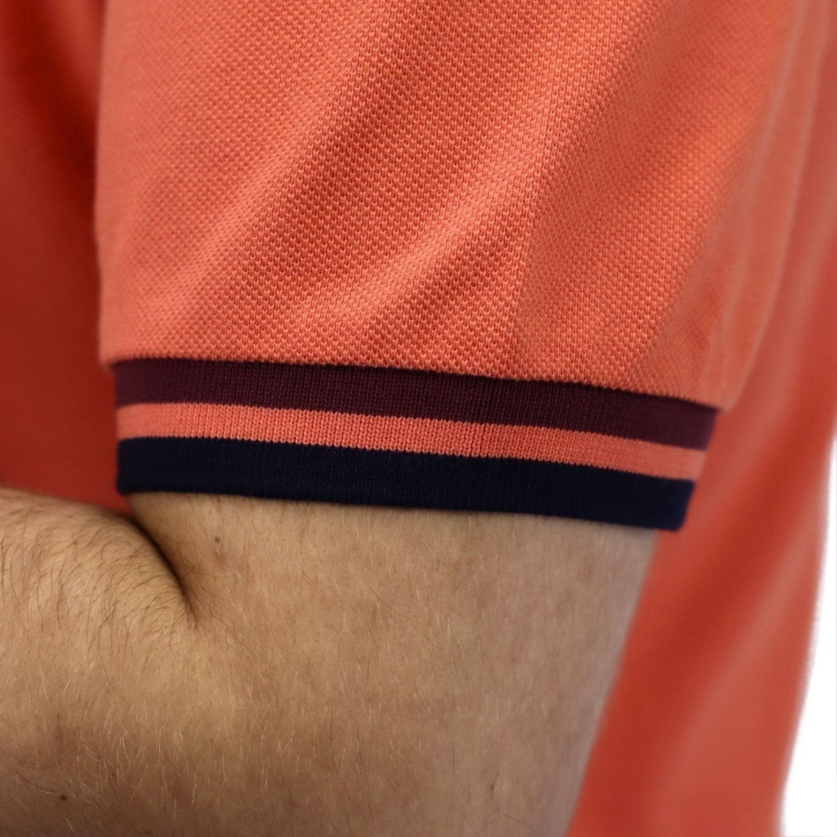 Men's Performance Slim Fit Lion Embroidery Solid Polo S - Shop Giordano