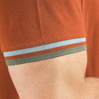 Men's Performance Slim Fit Lion Embroidery Solid Polo S - Shop Giordano