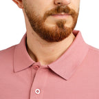 Men's Performance Slim Fit Lion Embroidery Solid Polo S - Shop Giordano