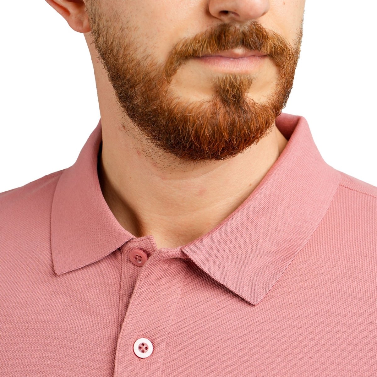 Men's Performance Slim Fit Lion Embroidery Solid Polo - Giordano