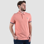 Giordano Men's Performance Slim Fit Lion Embroidery Solid Polo - Premium Polo