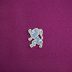 Men's Performance Slim Fit Lion Embroidery Solid Polo S - Shop Giordano