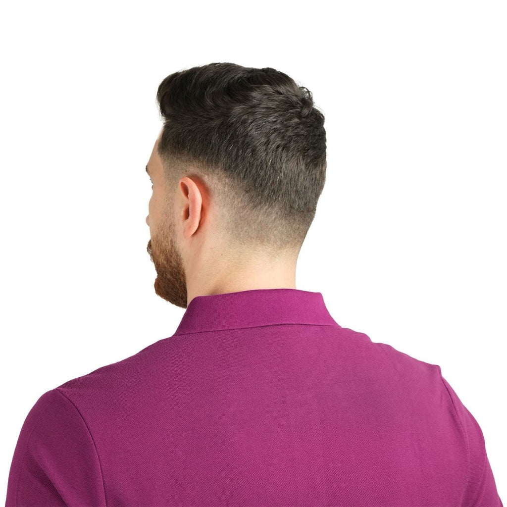 Men's Performance Slim Fit Lion Embroidery Solid Polo S - Shop Giordano