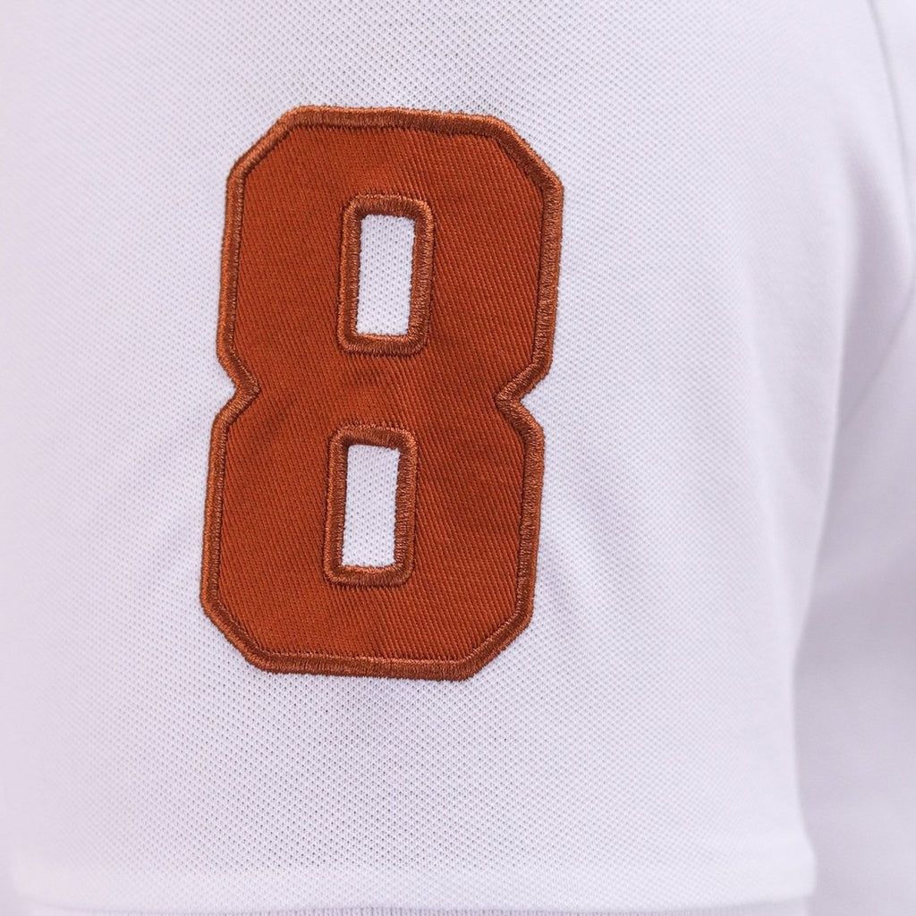 Men's Pique Slim Fit Embroidery Napoleon Polo S - Shop Giordano