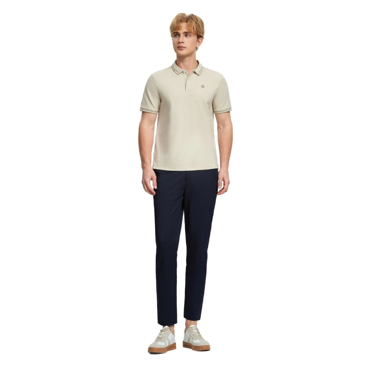 Men's Pique Solid Polo S - Shop Giordano