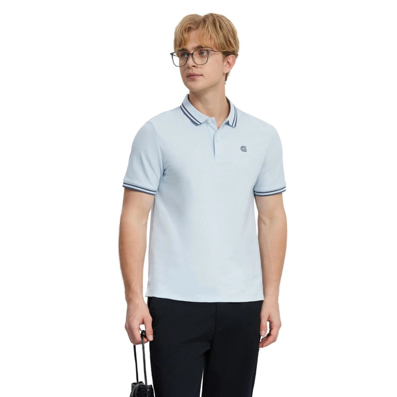 Men's Pique Solid Polo S - Shop Giordano