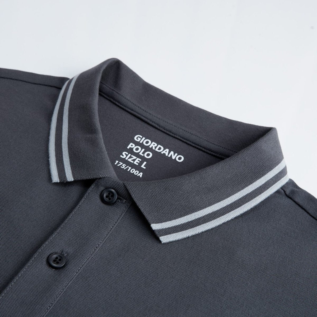 Men's Pique Solid Polo S - Shop Giordano