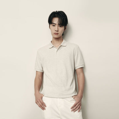 Men's Polo Shirt: Cotton Pique, Short Sleeve | Korea Collection - Giordano