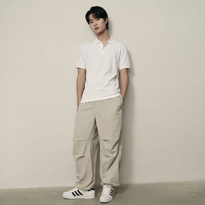 Men's Polo Shirt: Cotton Pique, Short Sleeve | Korea Collection - Giordano