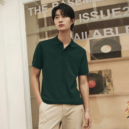 Men's Polo Shirt: Cotton Pique, Short Sleeve | Korea Collection - Giordano