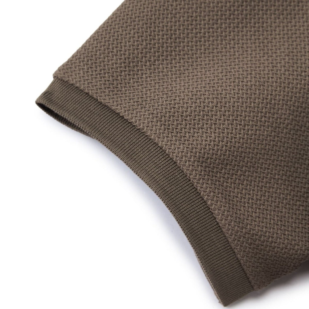 Men’S Premium Slim Fit Jacquard Knit Polo With Flat Collar S - Shop Giordano