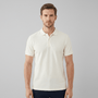 Giordano Men's Premium Slim Fit Jacquard Knit Polo With Flat Collar - Premium Polo