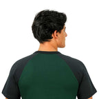 Giordano Men's Print Slim Fit Cotton Jersey Reglan Tee - Premium Tee