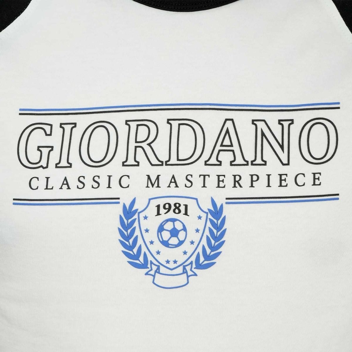 Giordano Men's Print Slim Fit Cotton Jersey Reglan Tee - Premium Tee